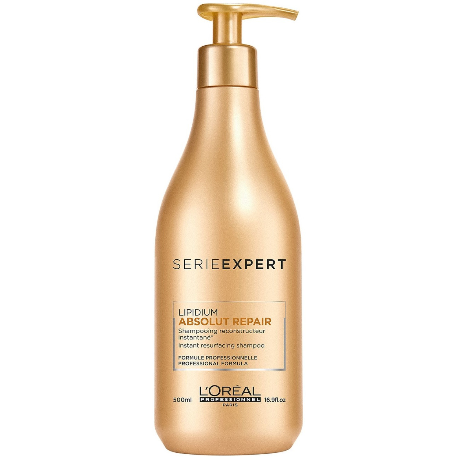 شامپو ترمیم کننده موی حرفه ای لورال سری اکسپرت LOreal Absolute Repair حجم 500 میلی لیتر شامپو ترمیم کننده موی حرفه ای لورال سری اکسپرت LOreal Absolute Repair حجم 500 میلی لیتر