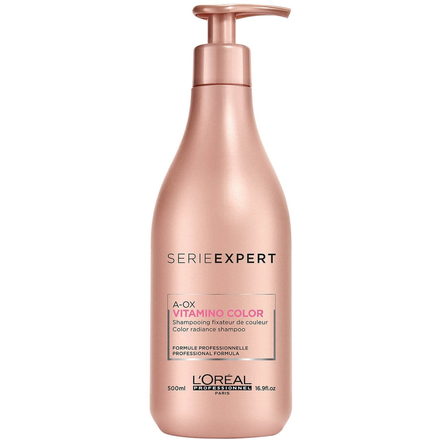 شامپو مراقبت از موهای رنگ شده لورال سری اکسپرت Loreal Vitamino Color حجم 500 میلی لیتر