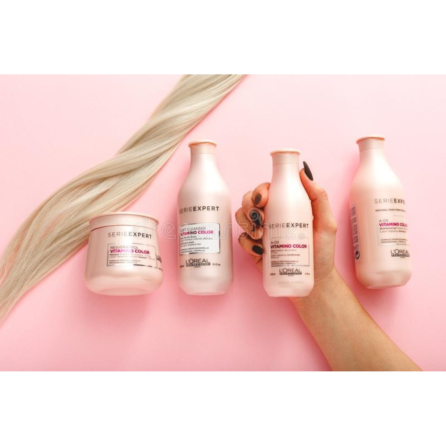 شامپو مراقبت از موهای رنگ شده لورال سری اکسپرت Loreal Vitamino Color حجم 500 میلی لیتر