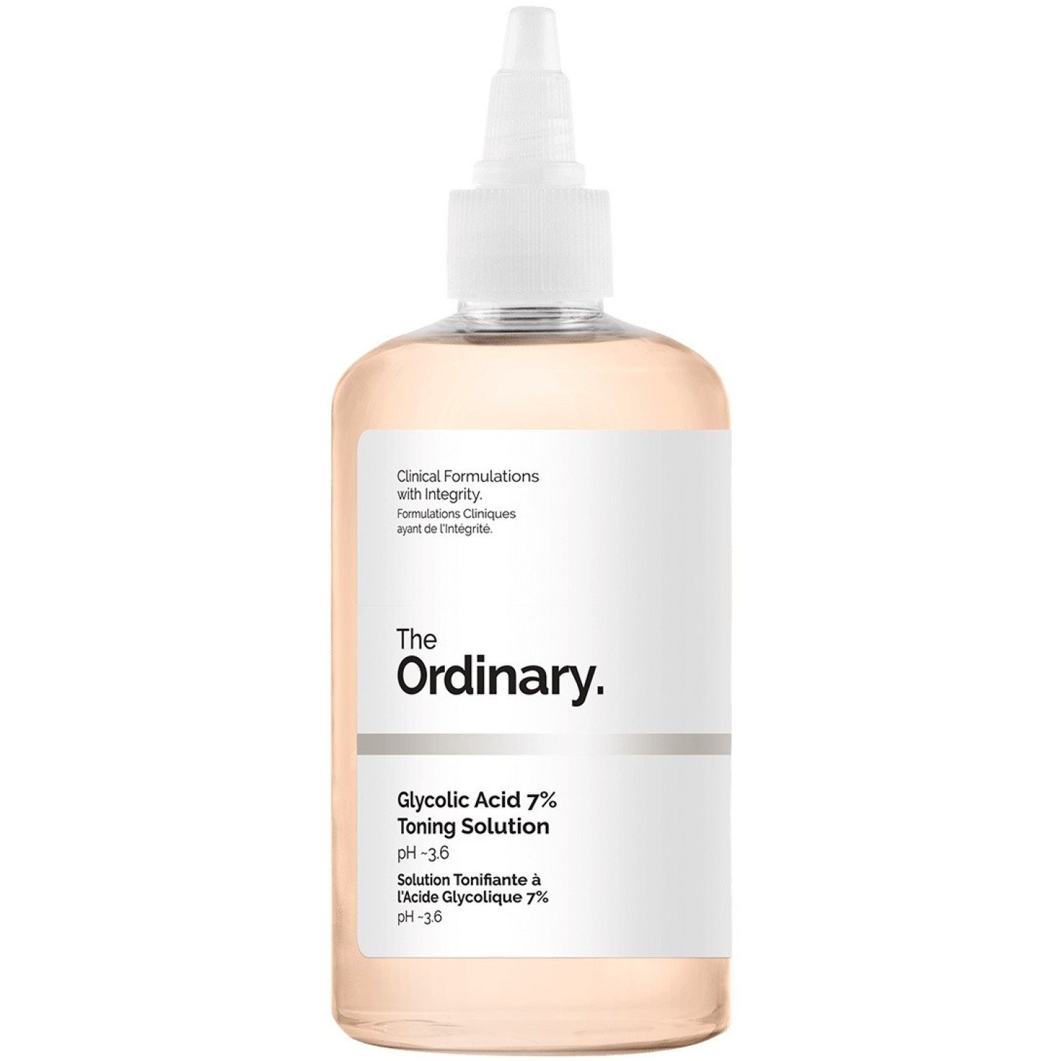 تونر لایه بردار و روشن کننده اوردینری گلیکولیک اسید Ordinary Glycolic Acid 7 حجم 240 میلی لیتر تونر لایه بردار و روشن کننده اوردینری گلیکولیک اسید Ordinary Glycolic Acid 7 حجم 240 میلی لیتر
