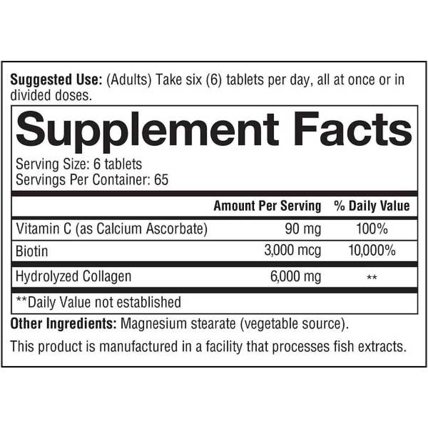 مکمل پوست و موی کلاژن و بیوتین یوث تئوری Youtheory Collagen Biotin تعداد 390 عدد مکمل پوست و موی کلاژن و بیوتین یوث تئوری Youtheory Collagen Biotin تعداد 390 عدد