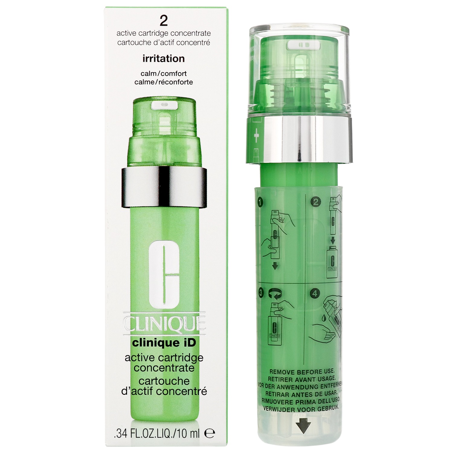 کیت ژل آبرسان بی بی و کنستانتره تسکین دهنده کلینیک Clinique iD BB-Gel Irritation