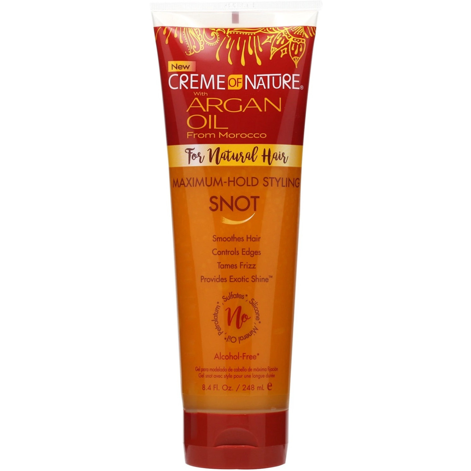 ژل حالت دهنده موهای فر و مجعد کرم آو نیچر Creme of Nature Styling Snot حجم 248 میلی لیتر ژل حالت دهنده موهای فر و مجعد کرم آو نیچر Creme of Nature Styling Snot حجم 248 میلی لیتر
