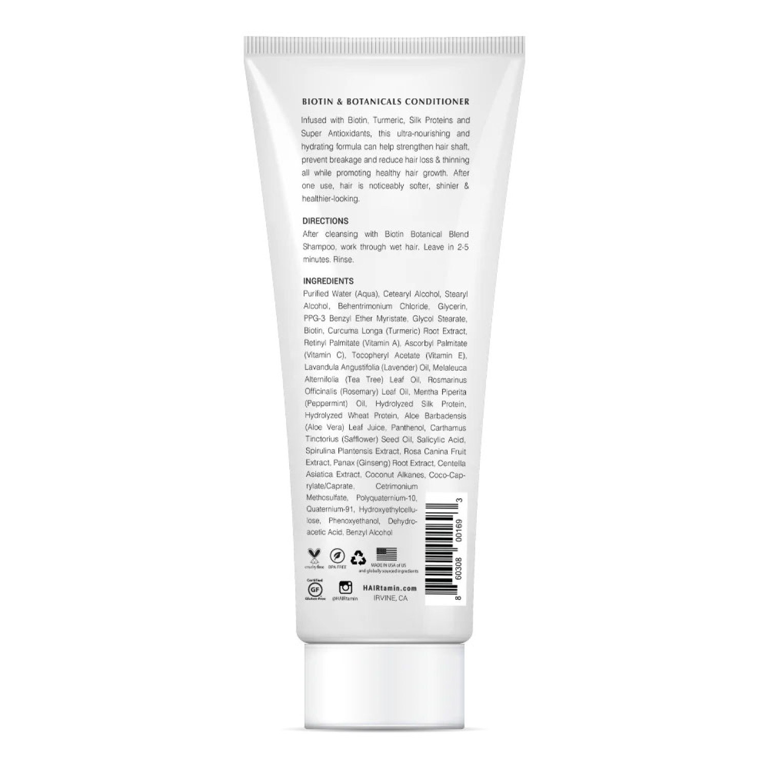 نرم کننده موی ضد ریزش و تقویت کننده بیوتین هیرتامین Hairtamin Biotin حجم 207 میلی لیتر نرم کننده موی ضد ریزش و تقویت کننده بیوتین هیرتامین Hairtamin Biotin حجم 207 میلی لیتر