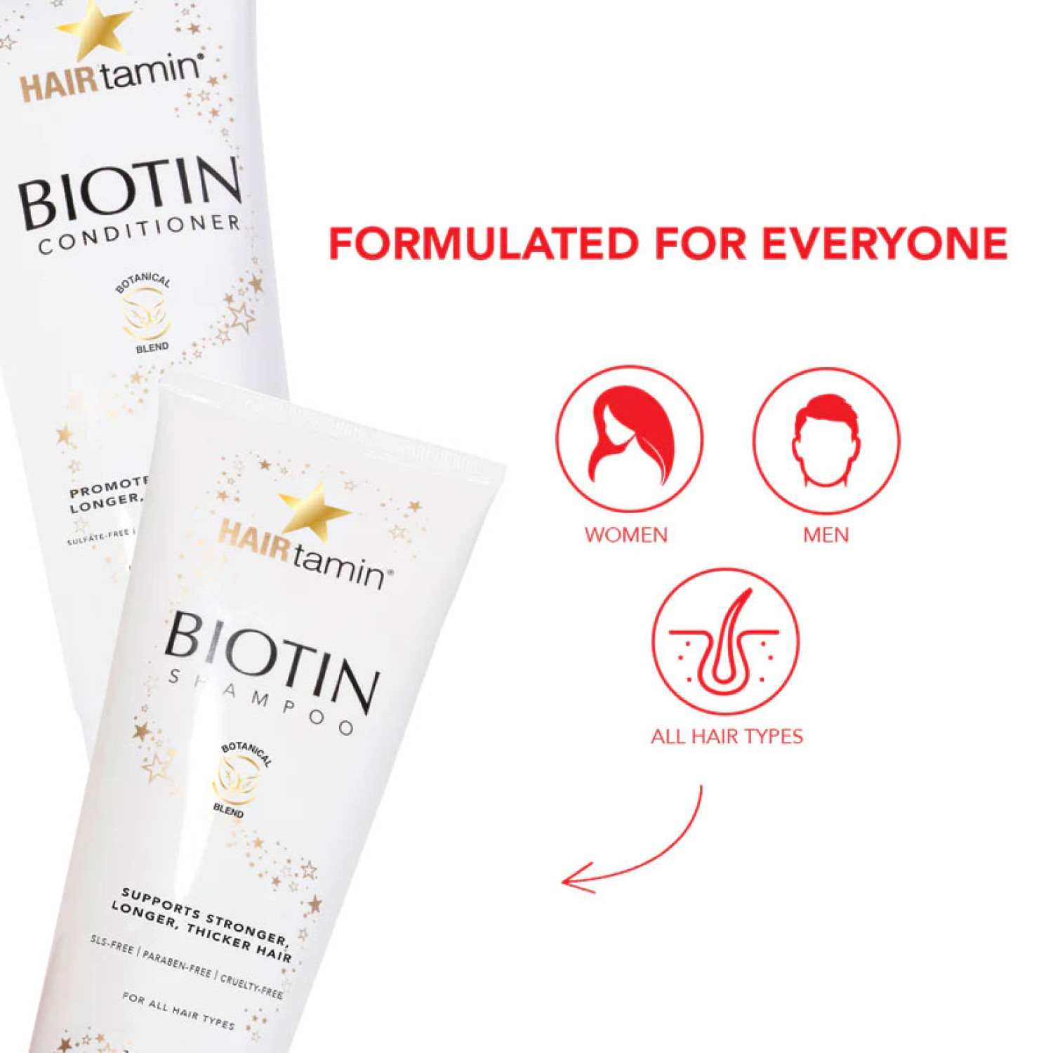 نرم کننده موی ضد ریزش و تقویت کننده بیوتین هیرتامین Hairtamin Biotin حجم 207 میلی لیتر نرم کننده موی ضد ریزش و تقویت کننده بیوتین هیرتامین Hairtamin Biotin حجم 207 میلی لیتر