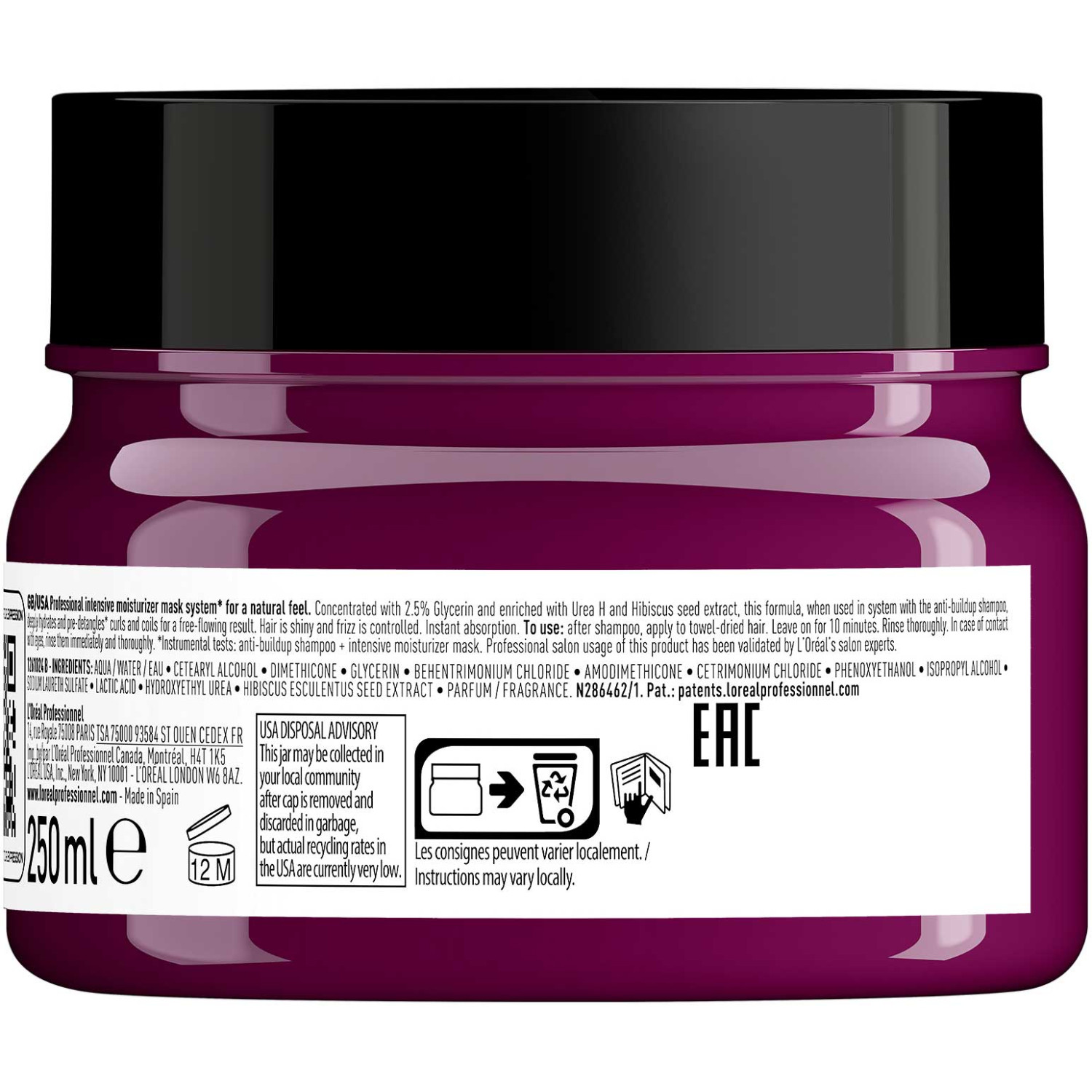 ماسک موی حرفه ای مراقبت موهای فر لورال سری اکسپرت LOreal Curl Expression حجم 250 میلی لیتر ماسک موی حرفه ای مراقبت موهای فر لورال سری اکسپرت LOreal Curl Expression حجم 250 میلی لیتر