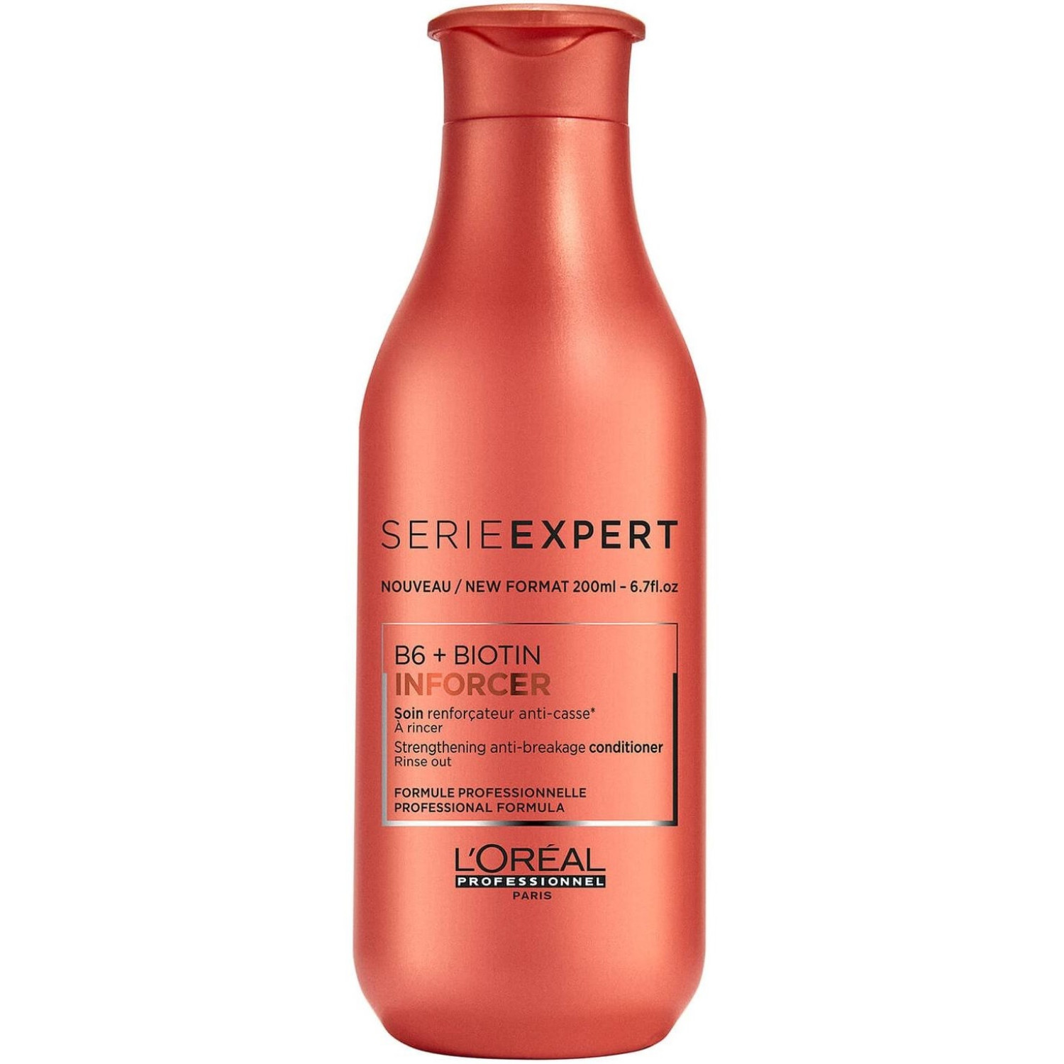 نرم کننده موی استحکام بخش و ضد شکنندگی لورال سری اکسپرت LOreal Inforcer حجم 200 میلی لیتر نرم کننده موی استحکام بخش و ضد شکنندگی لورال سری اکسپرت LOreal Inforcer حجم 200 میلی لیتر