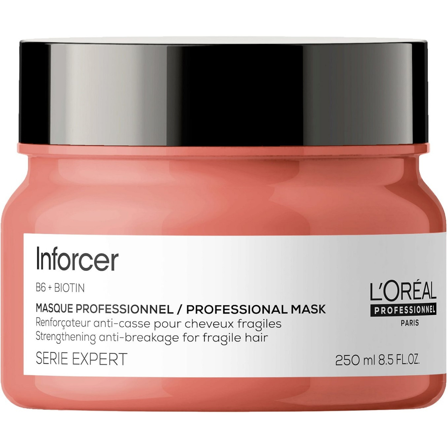 ماسک موی حرفه ای استحکام بخش و ضد شکنندگی لورال سری اکسپرت LOreal Inforcer حجم 250 میلی لیتر ماسک موی حرفه ای استحکام بخش و ضد شکنندگی لورال سری اکسپرت LOreal Inforcer حجم 250 میلی لیتر