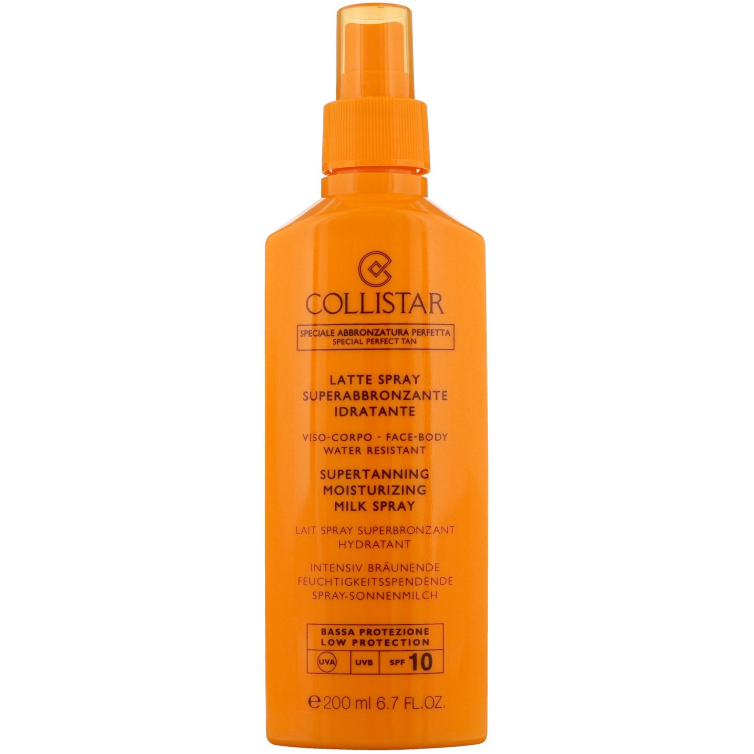اسپری برنزه کننده، مرطوب کننده و ضد آب spf 10 کلی استار حجم 200 میلی لیتر اسپری برنزه کننده، مرطوب کننده و ضد آب spf 10 کلی استار حجم 200 میلی لیتر