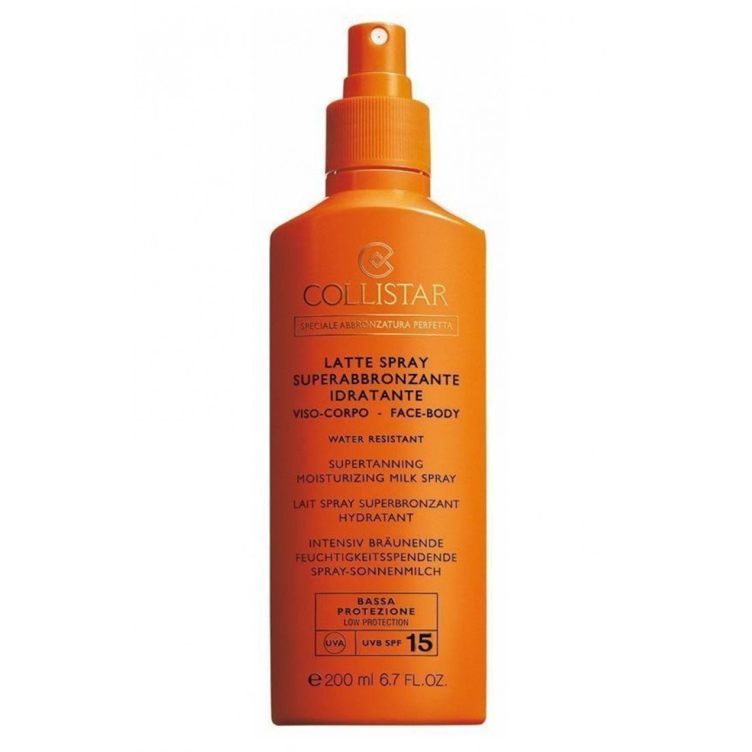 اسپری برنزه کننده، مرطوب کننده و ضد آب spf 15 کلی استار حجم 200 میلی لیتر اسپری برنزه کننده، مرطوب کننده و ضد آب spf 15 کلی استار حجم 200 میلی لیتر