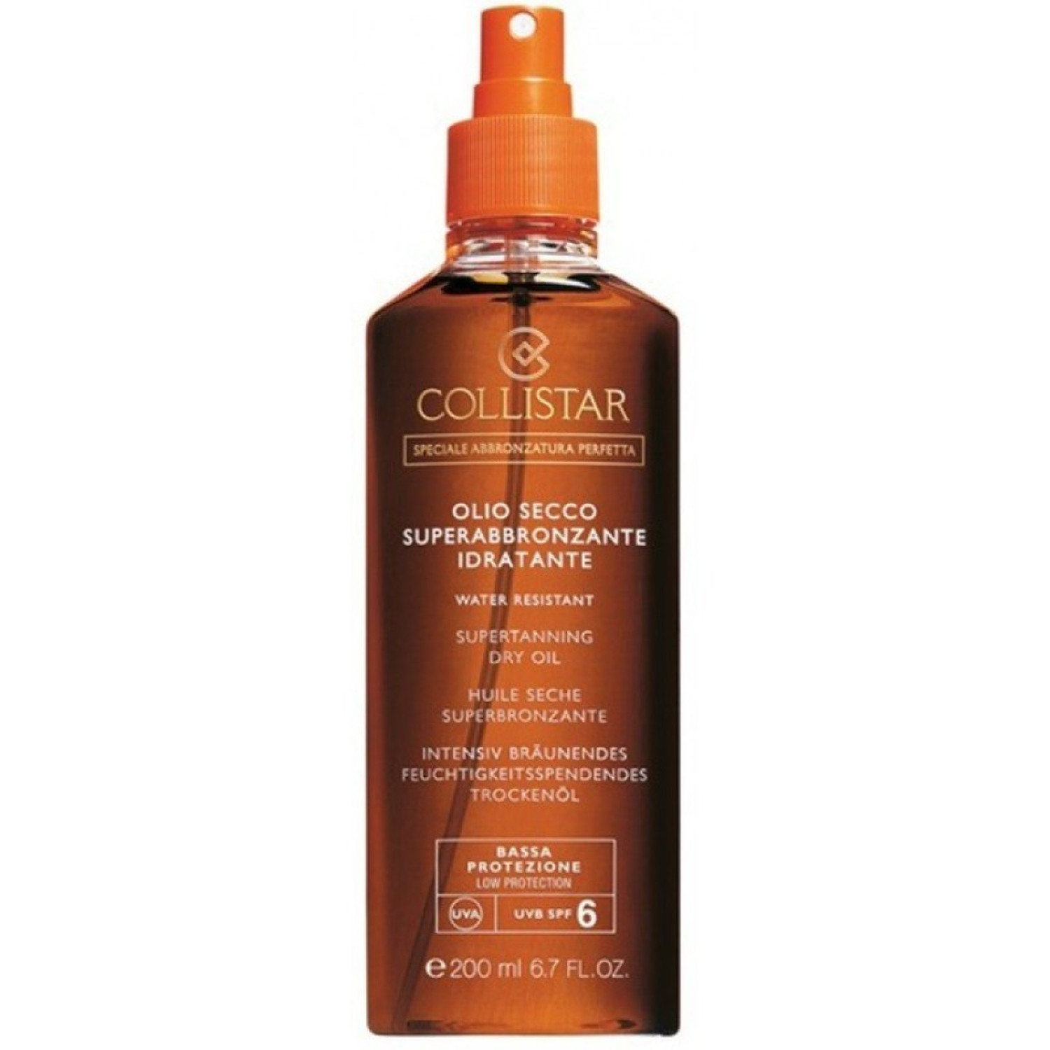روغن برنزه کننده ضد آب spf6 کلی استار حجم 200 میلی لیتر