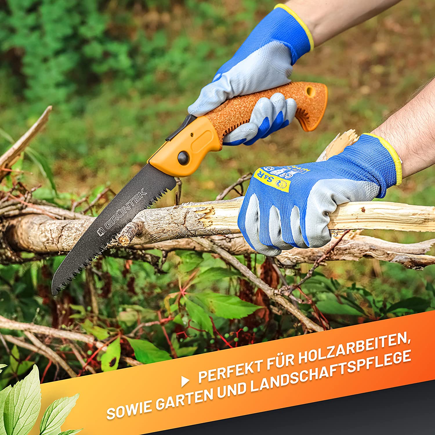 اره  باغبانی تاشو 180 میلیمتری کمپانی گرانتک  مدل zander -ساخت کمپانی گرانتک آلمان ( مناسب برای هرس و طبیعت گردی )